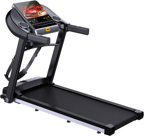 MST-B100 FoldableTreadmill (2.0 HP Peak Motor | Wifi & Bluetooth & Speaker | Full Color Screen Control)-Multifunction Running Machine with Massager for Home Use