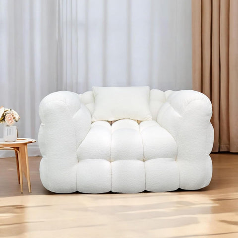 WENBO Cotton Candy Luxury Lambswool Sofa Set